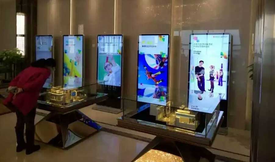 LCD digital sign project of Sales Office