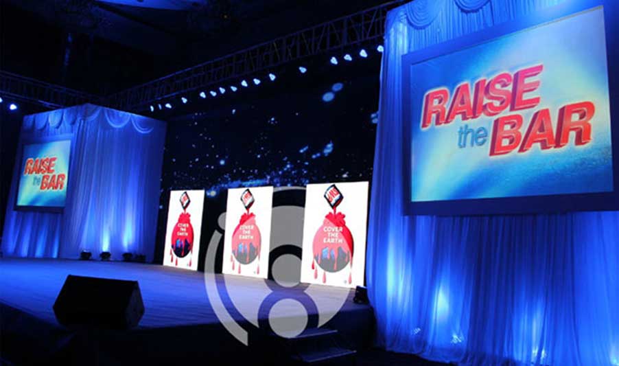 Stage rental screen project