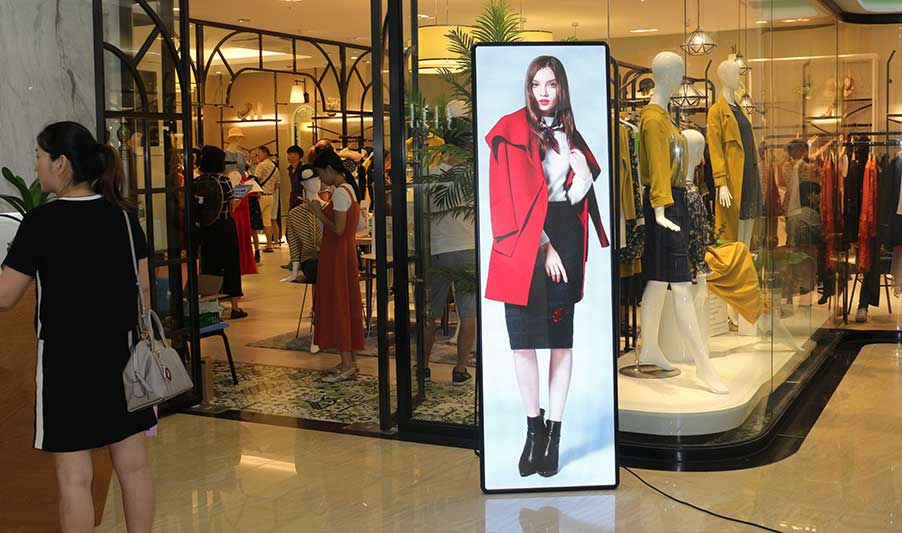 LED floor advertising machine